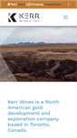 Mobile Screenshot of kerrmines.com