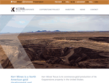 Tablet Screenshot of kerrmines.com
